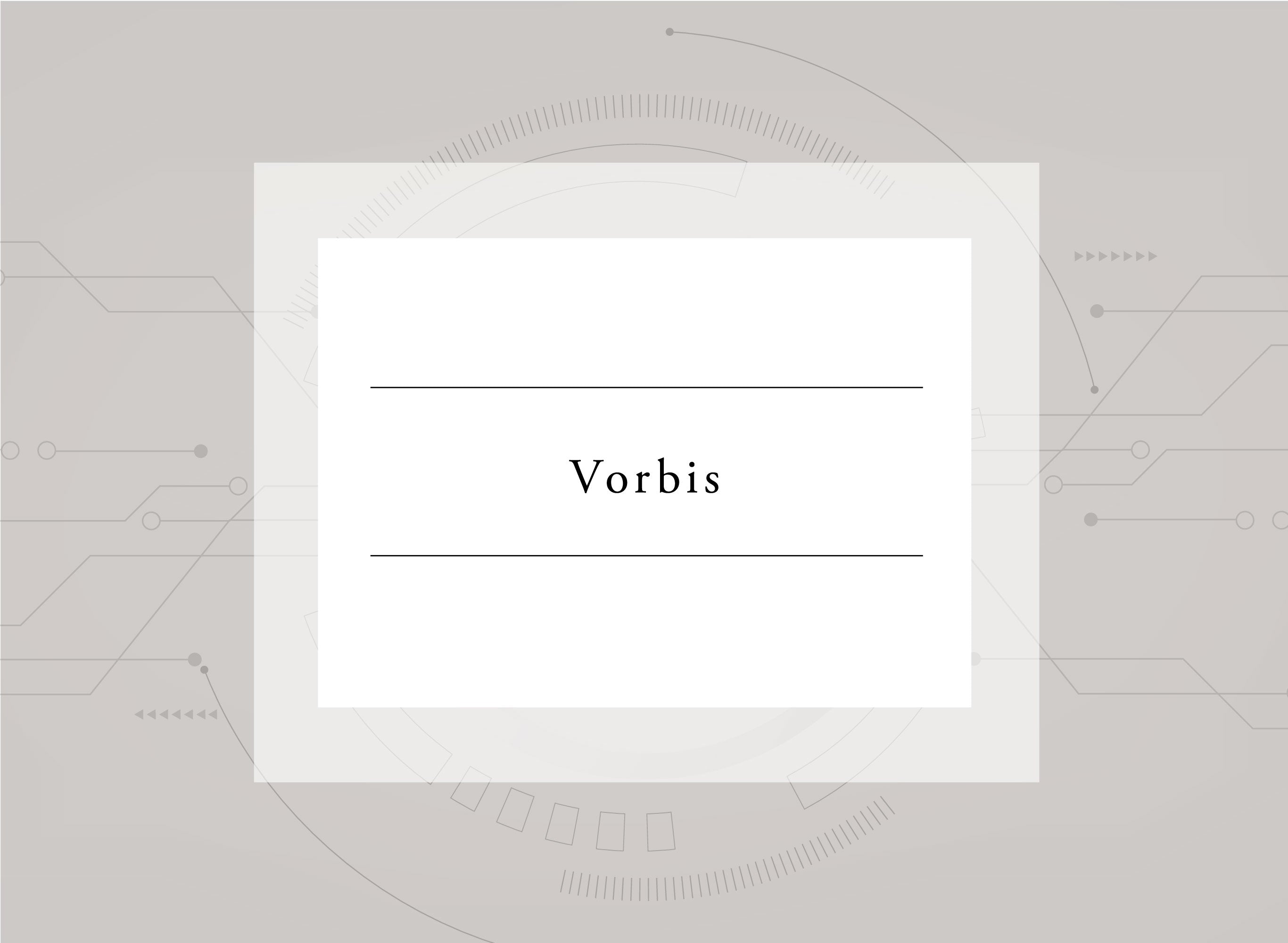 技術用語解説 vol.4 <br>「Vorbis」