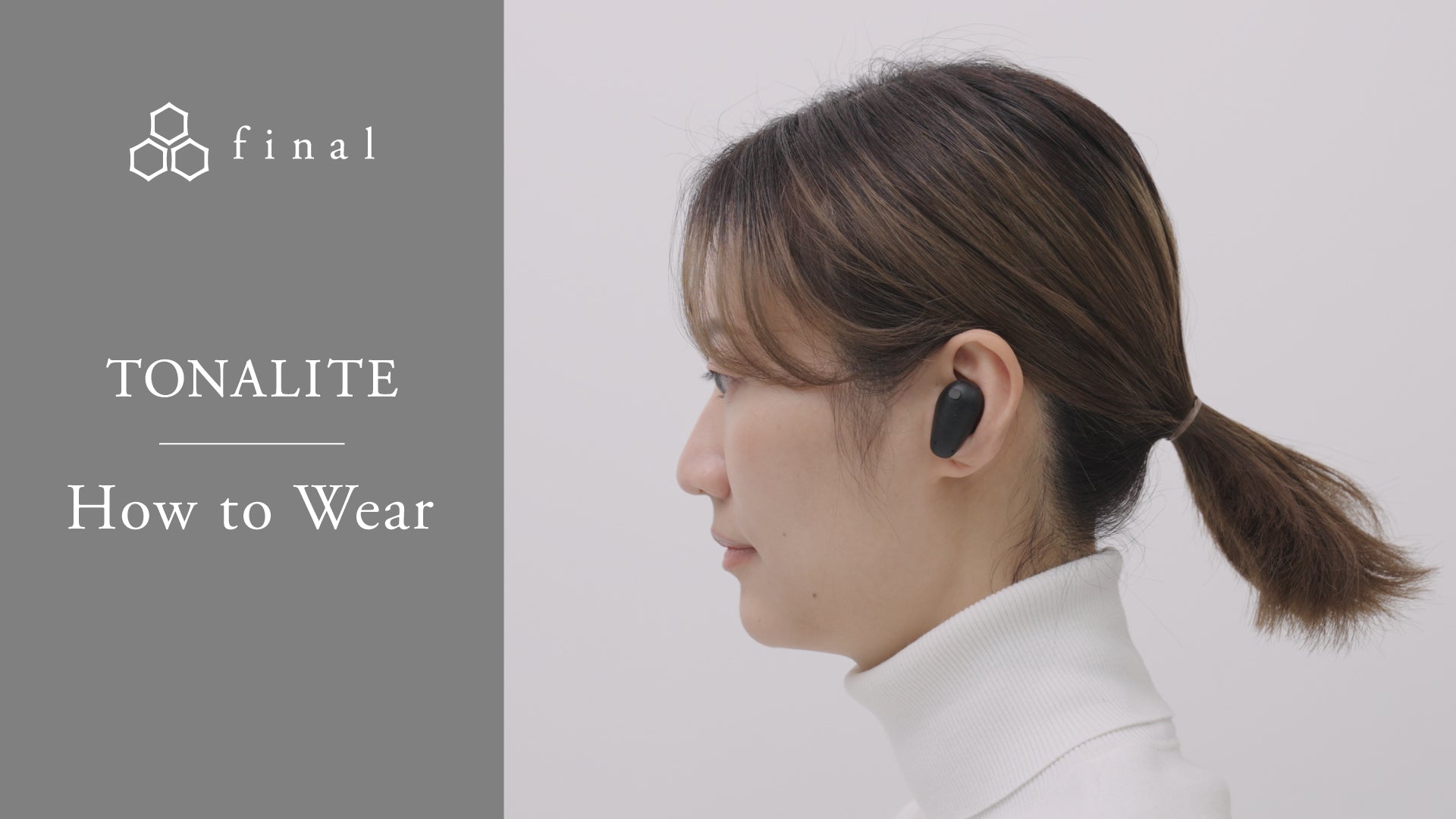 TONALITE User Guide｜final 公式ストア